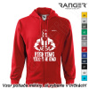 Mikina RANGER® - FIGHTER - b XL Červená