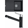 Set Franke G192 (dřez MRG 611 Onyx + baterie FC 3054.071 ORBIT Chrom/Onyx) 114.0650.612