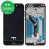 LCD displej + Dotykové sklo + Rám + Batéria Huawei P9 Lite (2017) PRA-L21/Huawei Honor 8 Lite Black Aftermarket