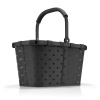 Nákupný košík Reisenthel Carrybag Frame Glossy Dots Black