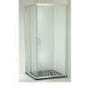 Hopa BARCELONA PLUS QUADRATO sprchový kút 90x90 cm,Číre sklo,rám Chróm/Hliník,bez vaničky OLBBAR90CCBV