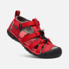 Keen Seacamp II CNX Detské závodné červené/gargoyle sandále 30EU