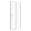 Cersanit MODUO Dvere do niky / Dvere pre sprch kút 80x195cm, Chróm Číre skl Pravé S162-004 S162-004