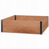 Záhradný obrubník plast 106 cm x 32 cm hnedý