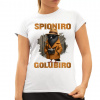 Spioniro Golubiro - Italian Brainrot - dámske tričko s potlačou - Tričkový | S | Biela | Dámske - super slim