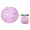 Lampión Motýľ guľa 30cm 8590331942978 Wiky