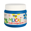 KREUL MUCKI prstová farba na textil - modrá - 150 ml
