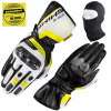 SHIMA STR-2 Yellow Fluo Motocyklové športové rukavice