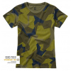 Brandit Dámske tričko Swedish Camo - 5XL