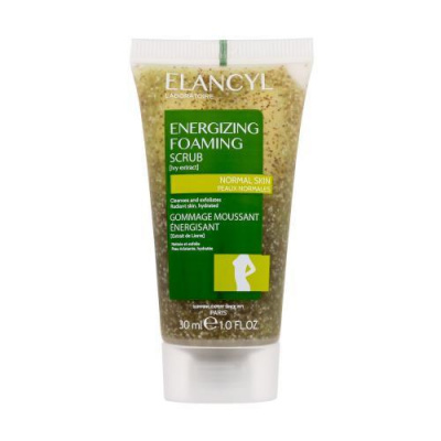 Elancyl Energizing Foaming Scrub Telový peeling 30 ml pre ženy
