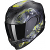 SCORPION prilba EXO-520 EVO AIR Melrose matt black/yellow - S
