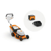 STIHL RMA 248.3 T – AKU kosačka s pojazdom 1,2 kW, záber 46 cm, kôš 52 l + akumulátor AK 30 S + nabíjačka AL 101