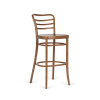 PAGED Classic H-8291 Seat Wood Back Wood Farba dreva: buk morený, Čalúnenie: dyha