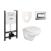 Fayans Cenově zvýhodněný závěsný WC set Jika do lehkých stěn / předstěnová montáž+ WC Neo SIKOJSJ2