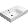 GSI KUBE X keramické umývadlo 80x47 cm, s odkladacou plochou vpravo, biela ExtraGlaze 9456111