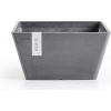 Ecopots Kvetináč Berlin (sivý) - V 15,5 x Š 31 x D 31 cm (10 l)