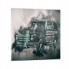 Obrázok na skle 60x60 retro auto (Obrázok na skle 60x60 retro auto)