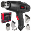 RED TECHNIC RED TECHNIC Elektrická pištoľ na horúci vzduch 2 stupne 4 trysky 600°C 2000W RTOP0042