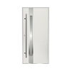 Oceľové vchodové dvere Temida 68 90 Ľ biele otváranie dovnútra