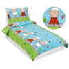 Bellatex Povlečení krep Junior, Ovečka - 140x200, 70x90 cm