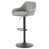 Barová stolička Autronic 51x108 cm sivá ekokoža AUB-716 GREY3