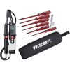 VOLTCRAFT VC 64 dvojpólová skúšačka napätia, CAT III 1000 V, CAT IV 600 V, akustický, LED, LCD; VC 64