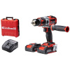 Einhell Professional TE-CD 18 Li-i BL (2x2,0Ah) aku príklepová vŕtačka, 2-cestný, vr. 2x aku, 4513861; 4513861