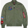 Bunda Alpha Industries Basic MA-1 TT - zelená M Veľkosť: M, Hide weapon: Nie, For professionals: Nie