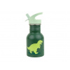 A Little Lovely Company - nerezová jednovrstvová fľaša na pitie, 350 ml – dinosaurus
