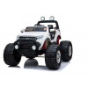 mamido Detské elektrické autíčko Ford Ranger Monster 4x4 LCD MP4 biele