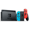 Nintendo Switch console with neon red&blue Joy-Con V2 045496452629