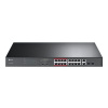 TP-Link TL-SL1218MP - Přepínač - neřízený - 16 x 10/100 (PoE+) + 2 x 10/100/1000 + 2 x kombinace Gi