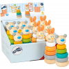 small foot Nasadzovacie veža pastelová 12 ks