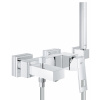 Grohe Eurocube vaňová/sprchová batéria nástenná chrómová 23141000