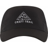 Lehká běžecká kšiltovka CRAFT Pro Trail černá Velikost: UNI
