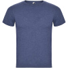 Pánske tričko s krátkym rukávom Fox, modrá Heather Denim, M