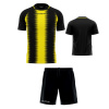 Pánsky futbalový set Givova Stripe, žltá/ čierna Veľkosť: M