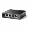 TP-Link TL-SG105E Riadený L2 Gigabit Ethernet (10/100/1000) Čierna (TL-SG105E)