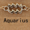 Girly Náramok Zlatá Zodiac Znamenia: Vodnár