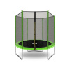 Aga SPORT TOP Trampolína 180 cm svetlo zelená + ochranná sieť