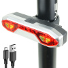 ZADNÉ LED SVETLO NA BICYKEL USB SILNÉ ZADNÉ NA BICYKEL