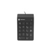 NATEC NUMERICKÁ KLÁVESNICA GOBY 2 USB ČIERNA