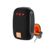 T&G TG-392 prenosný Bluetooth reproduktor na bicykel FM USB microSD čierny