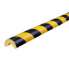 Ochrana rohov Knuffi®, typ A, samolepiaca, dĺžka 1 m, žlto-čierna, Ø 40 mm