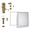 Grohe Tlačné ventily - Tlakový splachovač pod omietku, chróm 42901000