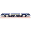 Bigjigs Rýchlik Eurostar E320 + 3 koľajnice 691621614761