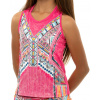 Lucky in Love Pretty in Ink Tank - shocking pink - Ružový