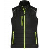 James&Nicholson Dámska softshellová vesta JN1821 Black 4XL