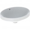 Geberit VariForm Zapustené umývadlo 50 x 40 cm s prepadom, biele 500.708.01.2
