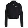 Dámske mikiny Adidas Primeblue Primeknit Jacket W - Čierny (L)